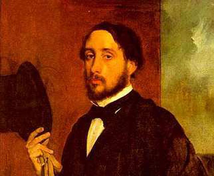 Edgar Degas listmálari.
