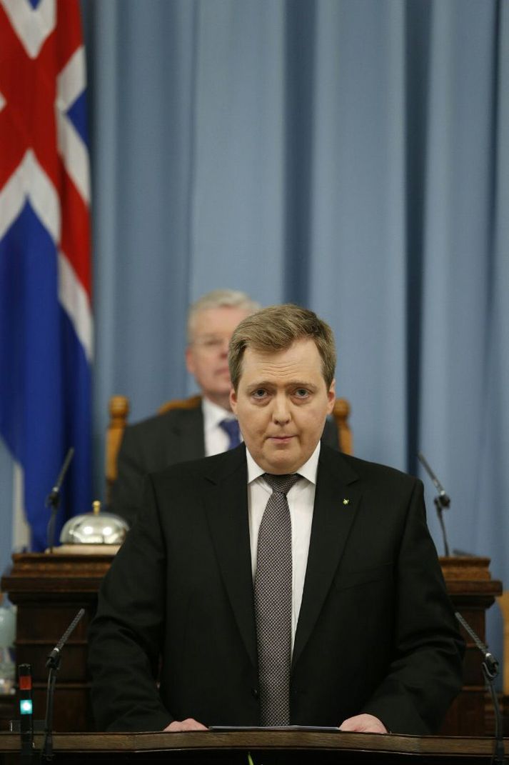 Sigmundur Davíð Gunnlaugsson forsætsiráðherra flytur stefnuræðu sína á Alþingi í kvöld.
