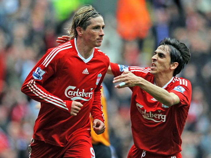 Fernando Torres og Yossi Benayoun.