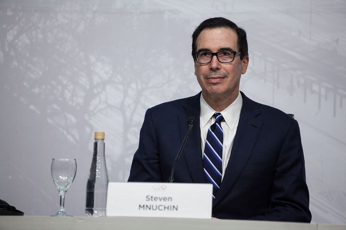 Steven Mnuchin, fjármálaráðherra Bandaríkjanna.