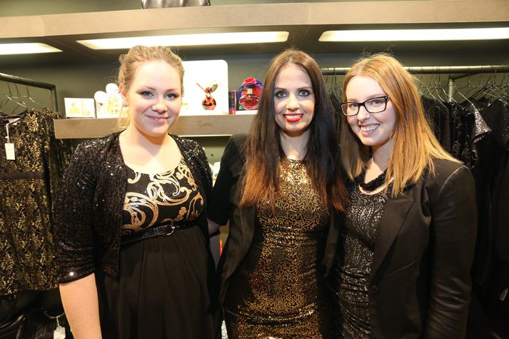 Ásdís Gunnarsdóttir, Anna Kristín Magnúsdóttir og Eydís Ómarsdóttir.
