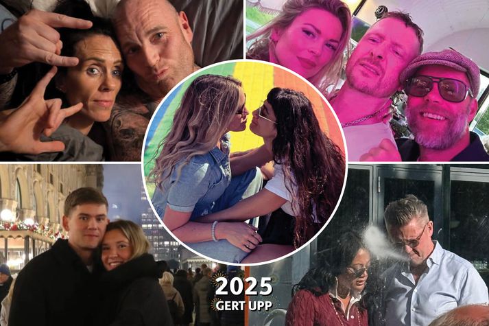 Ástin var í loftinu árið 2025.