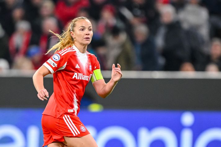 Glódís Perla Viggósdóttir er fyrirliði Bayern München.