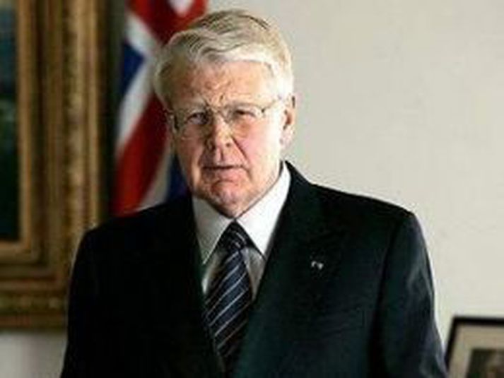 Ólafur Ragnar Grímsson forseti.