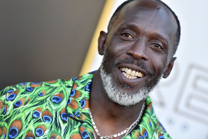 Michael Kenneth Williams við frumsýningu í Los Angeles í ágúst.