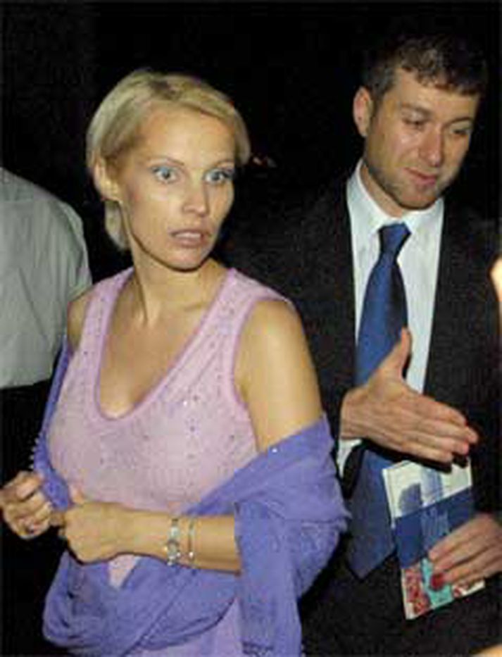 Irina og Roman Abramovich