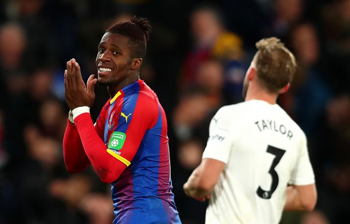 Wilfried Zaha, leikmaður Crystal Palace.