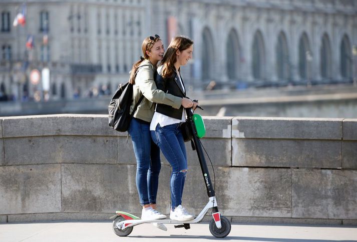 Rafmagnshlaupahjól til leigu verða bönnuð í París.