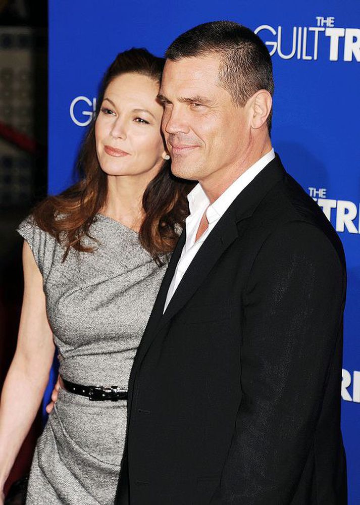 Josh Brolin og Diane Lane eru hætt saman.