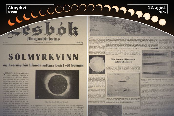 „Fróðir menn“ áætluðu árið 1954 að næsti almyrkvi sæist ekki hérlendis í nærri tvö hundruð ár eða ekki næst fyrr en árið 2151. Sú áætlun stenst ekki, að öllum líkindum, en einnig var talað um að sumum „hafi þótt minna til koma en þeir höfðu vænst eftir“.