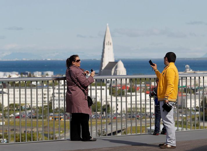 Hallgrímskirkja er vinsælt myndefni.