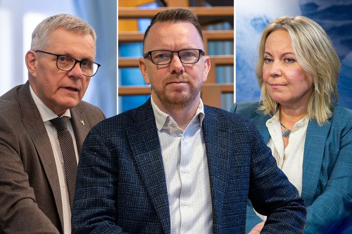 Jón og Sigríður létu Ragnar Þór heyra það í gærkvöldi.