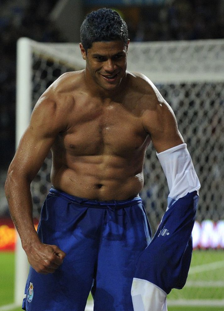 Hulk fagnar marki með Porto.