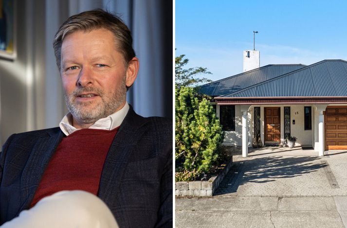Þorsteinn og fjölskylda eru að minnka við sig.