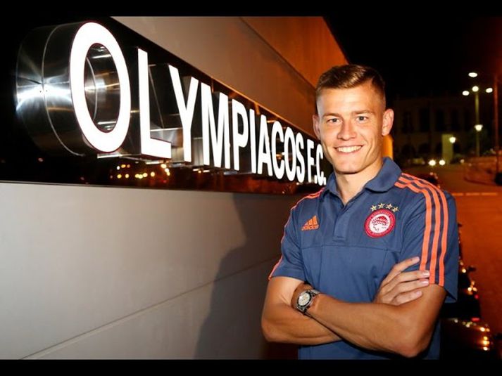 Alfreð Finnbogason kom inn á og lék í hálftíma.