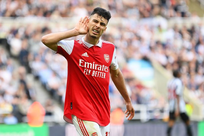 Gabriel Martinelli er meiddur á ökkla.