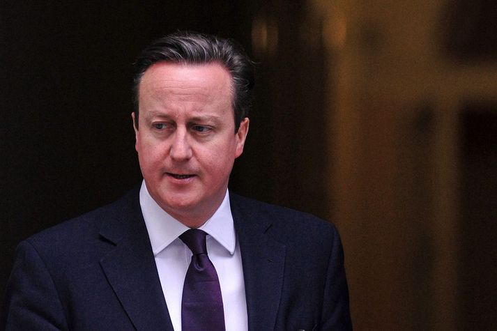David Cameron lofaði í kosningabaráttunni þjóðaratkvæðagreiðslu um veru Bretlands í ESB.