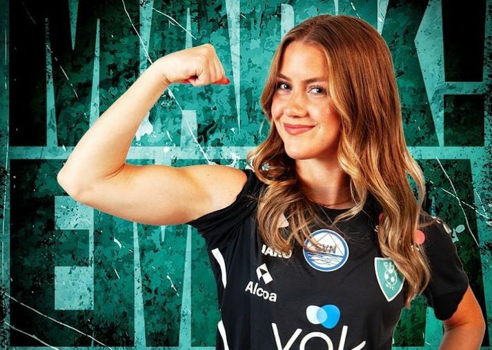 Emma Hawkins er markahæst í Lengjudeildinni í sumar.