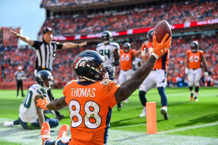 Demaryius Thomas á eftir að styrkja lið Houston Texans mikið.