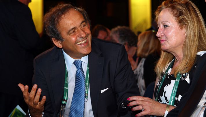 Michel Platini, forseti UEFA.