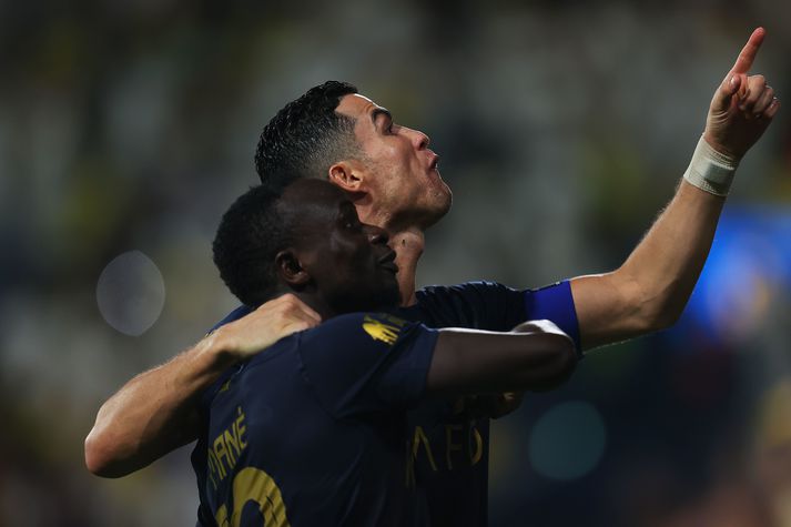 Sadio Mané og Cristiano Ronaldo eru meðal þeirra sem færðu sig yfir til Sádi-Arabíu.