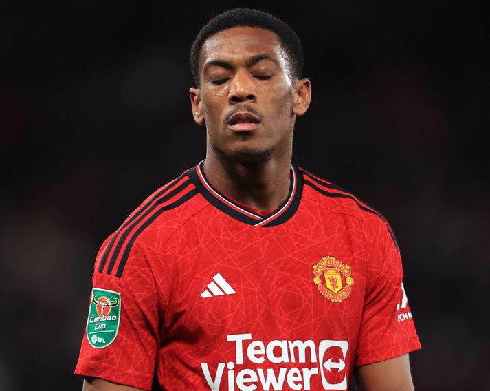 Anthony Martial hefur skorað eitt mark í þrettán leikjum á tímabilinu.