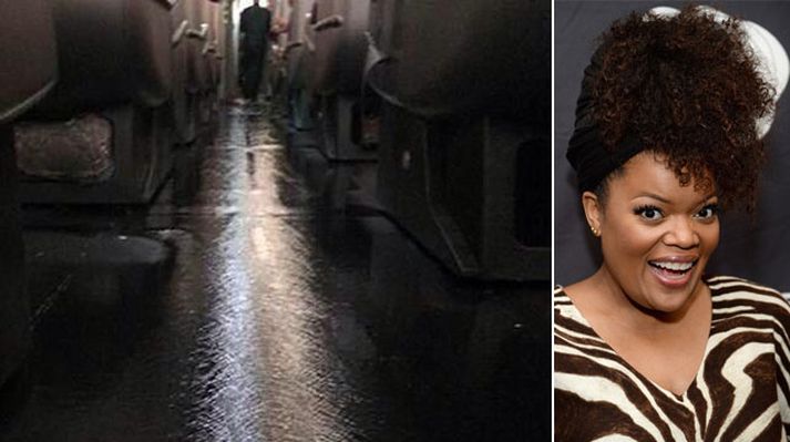Yvette Nicole Brown og vatnselgurinn.