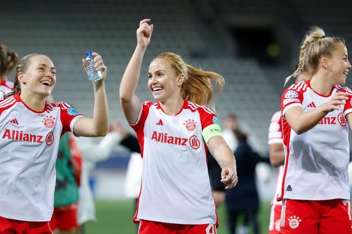 Glódís Perla Viggósdóttir er fyrirliði og algjör lykilmaður í liði Bayern.