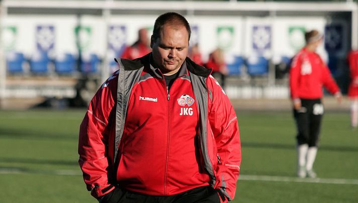 Jóhann Kristinn Gunnarsson, Þjálfari Þórs/KA var að vonum svekktur eftir 4-0 tap gegn Stjörnunni í fyrstu umferð Pepsi deildar kvenna í kvöld.