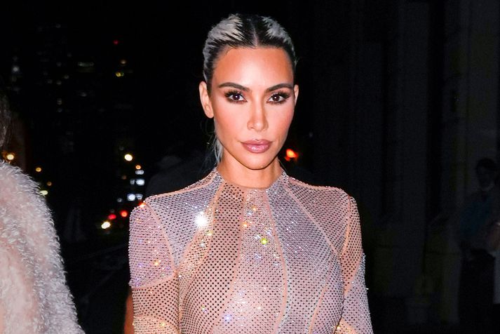 Kim Kardashian tilkynnti ömmu sinni tíðindin.