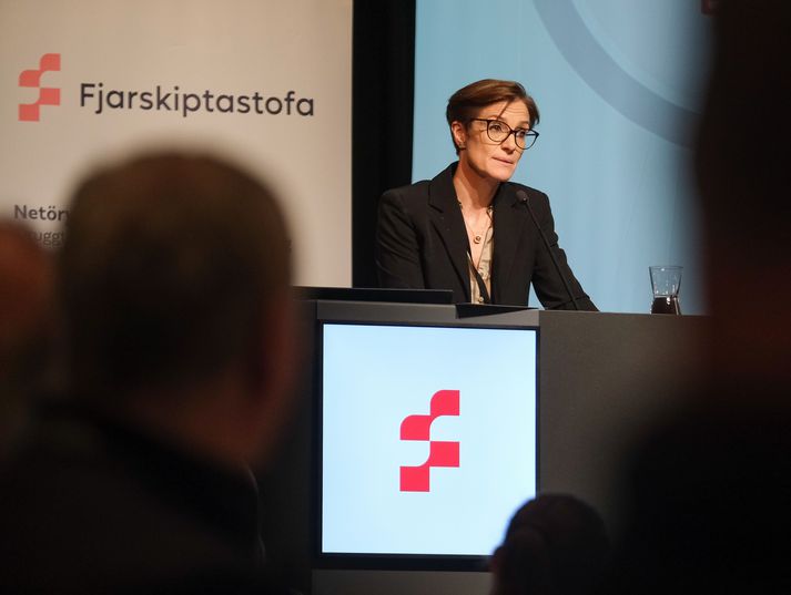 Unnur Kristín Sveinbjarnardóttir sviðsstjóri netöryggissviðs Fjarskiptastofu. 
