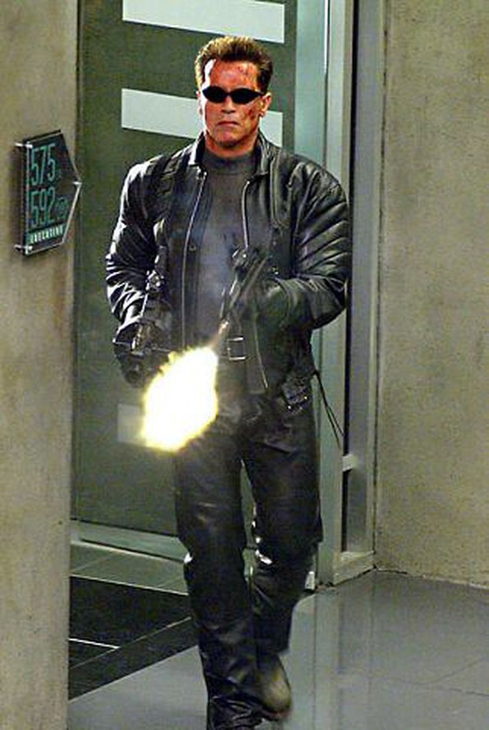 Arnold Schwarzenegger lék Tortímandann eftirminnilega í þremur myndum.