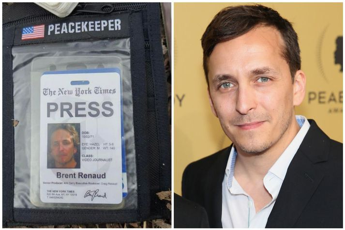Renaud starfaði meðal annars fyrir New York Times á ferli sínum en hann var ekki á vegum miðilsins þegar hann var drepinn.