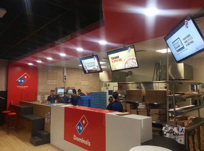 Það verður ekki hægt að panta pizzu hjá Dominos í þessum bæjarfélögum, allavega fram á föstudag.