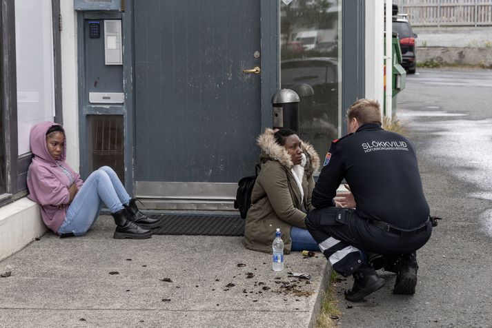 Það vakti mikla athygli í sumar þegar tveimur konum var vísað úr húsnæðinu. Þær sögðust báðar hafa flúið mansal og óttuðust að þær myndu enda aftur í mansali yrði þær sendar aftur til baka. 