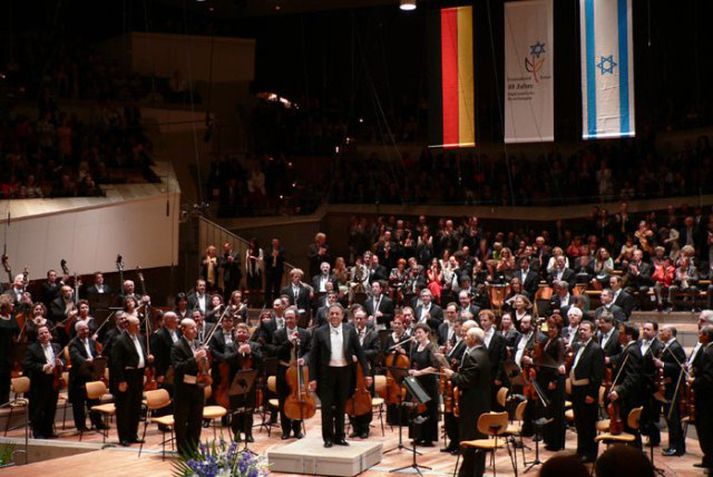 Fílharmoníuhljómsveit Ísraels.