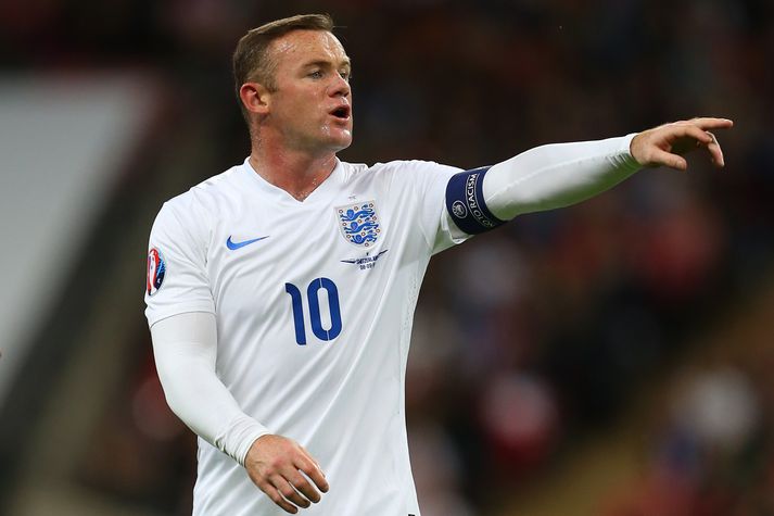 Wayne Rooney, fyrirliði enska landsliðsins.