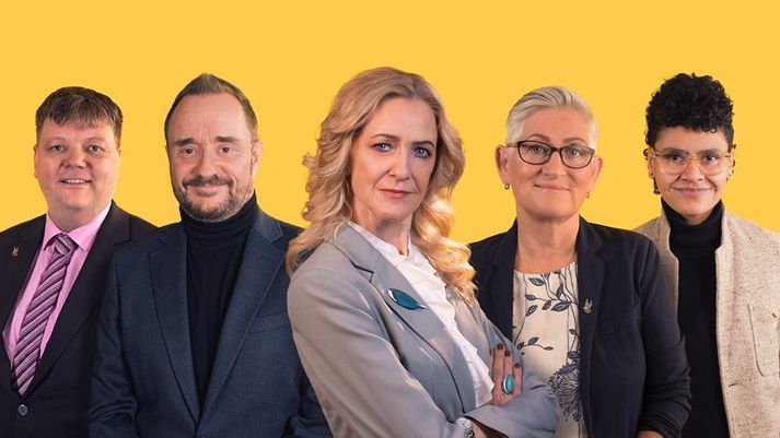 Rúnar Sigurjónsson, Einar Sveinbjörn Guðmundsson, Kolbrún Baldursdóttir, Helga Þórðardóttir og Natalie Guðríður Gunnarsdóttir.