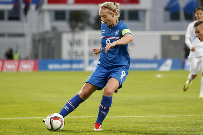 Margrét Lára Viðarsdóttir er ekki áhyggjufull.
