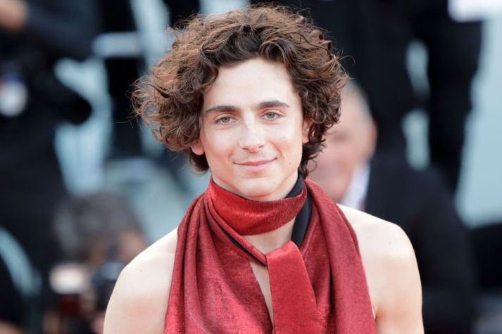 Timothée Chalamet prýðir forsíðu breska Vogue.