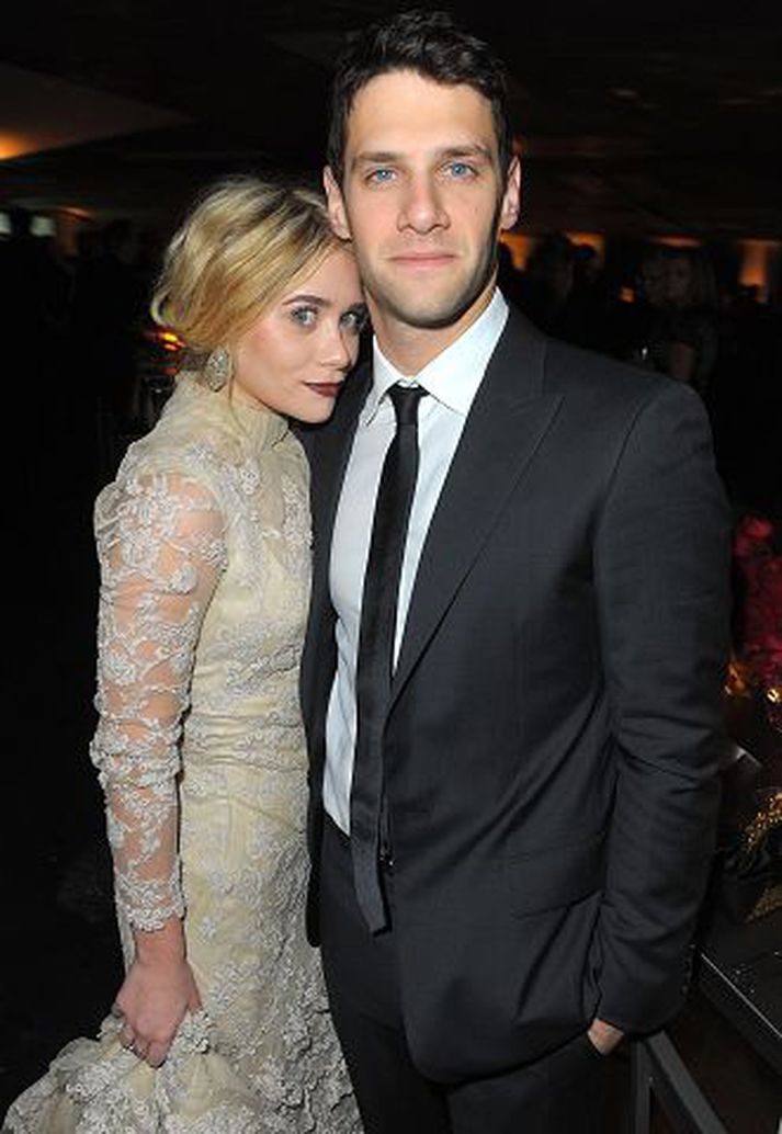 Ashley Olsen er laus og liðug eftir að hún hætti með leikaranum Justin Bartha.