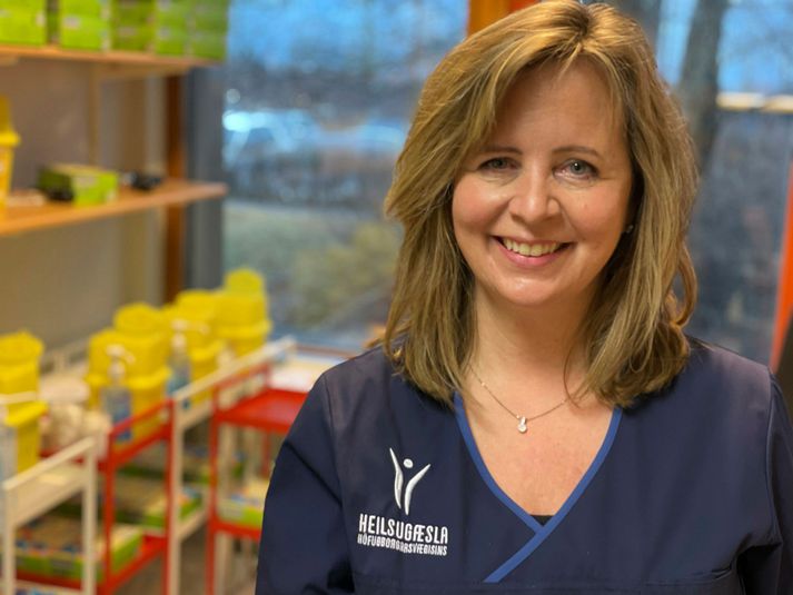 Ragnheiður Ósk Erlendsdóttir, framkvæmdastjóri hjúkrunar hjá Heilsugæslu höfuðborgarsvæðisins, segist ekki hafa áhyggjur af því að bólusetningum barna verði mótmælt við Laugardalshöll í næstu viku.