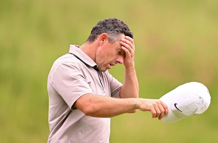 Rory McIlroy segist vera sama um slæmt gengi upp á síðkastið.