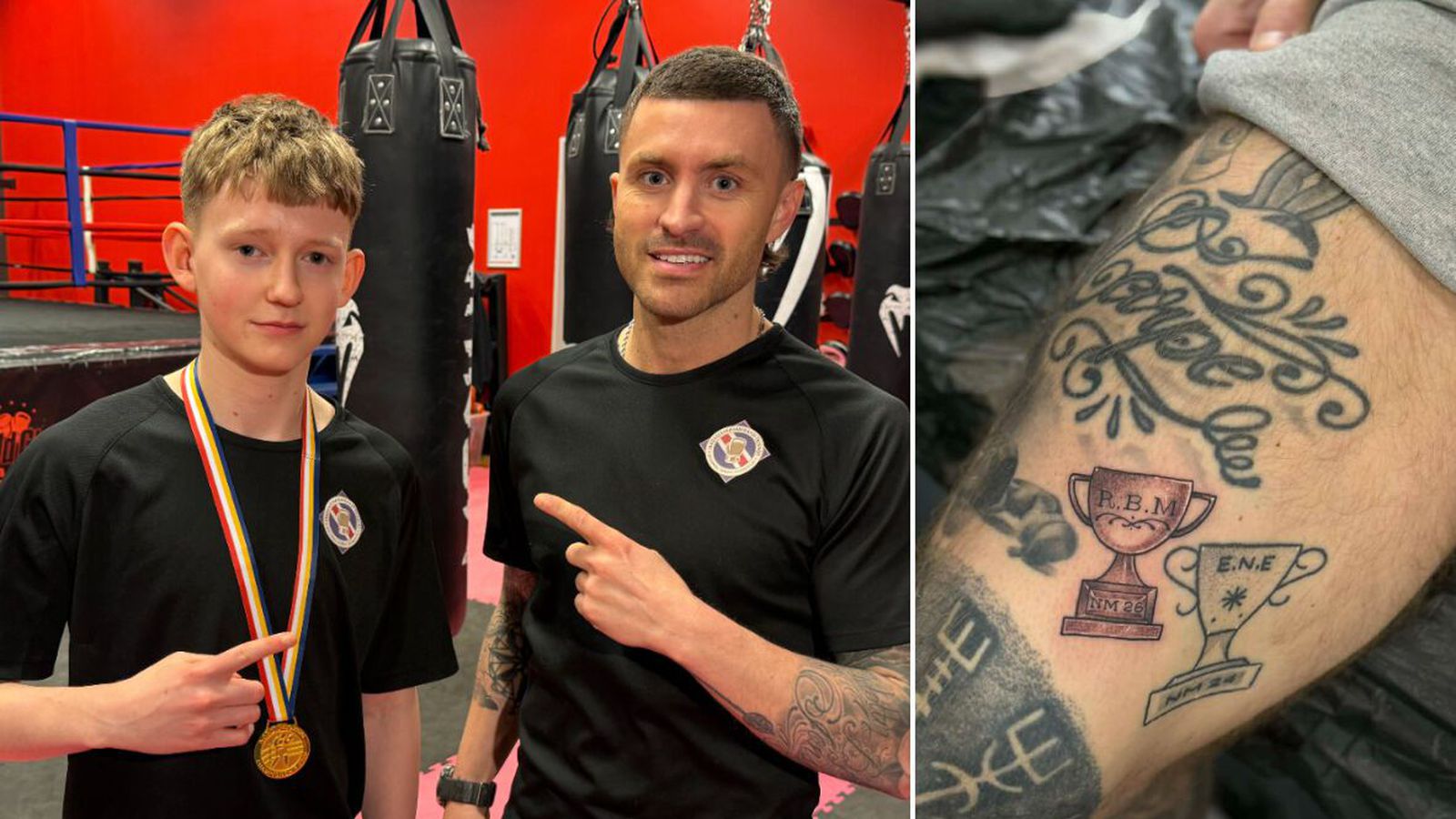 Húð­flúrum þjálfarans fjölgar eftir sögu­legan sigur Ís­lendings á NM