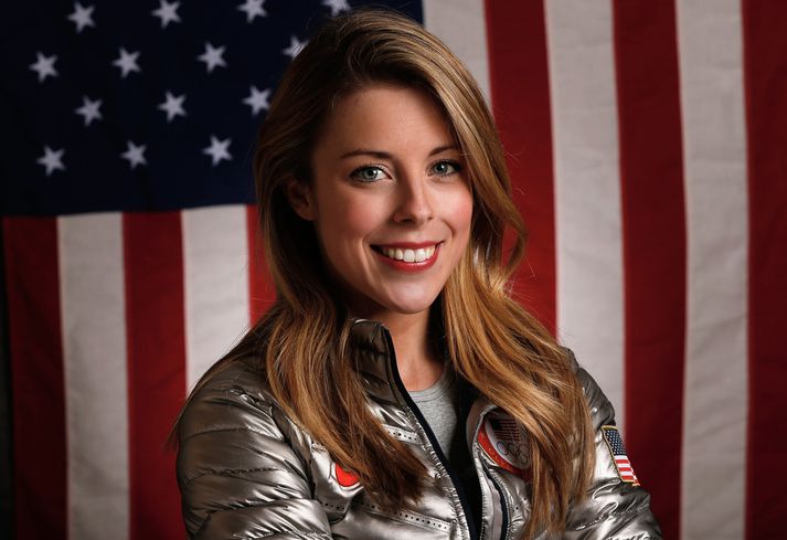 Ashley Wagner vann til verðlauna á ÓL í Sochi 2014.