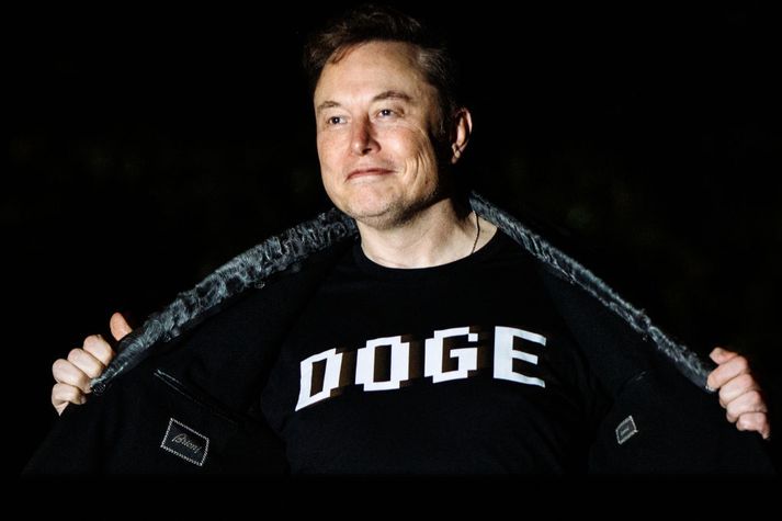 Musk hefur mjög gaman af Coristine, ef marka má pósta hans á X.