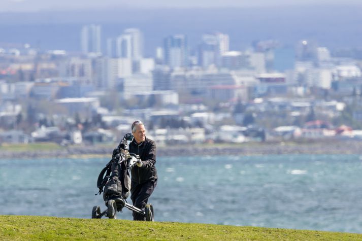 Það ætti að viðra vel til golfleiks í dag.
