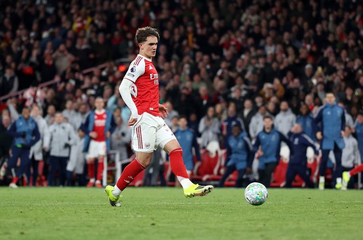 Max Dowman, sextán ára gamall, gulltryggði Arsenal mikilvægan sigur með sínu fyrsta marki í ensku úrvalsdeildinni.