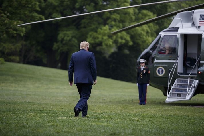 Trump hefur lýst Mueller-skýrslunni sem algerri hreinsun saka fyrir sig. Meirihluti landsmanna telur hann hins vegar hafa logið um efni rannsóknarinnar.