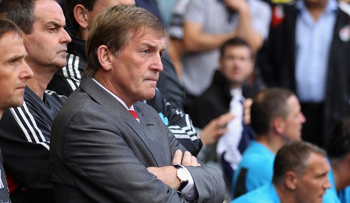 Kenny Dalglish, stjóri Liverpool.